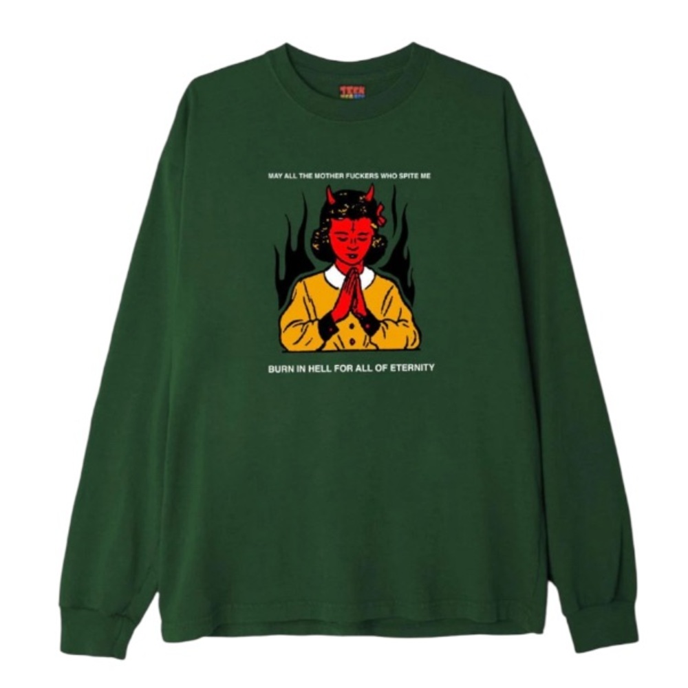 Teen Hearts • Spite Me Long Sleeve Crew Neck T Shirt